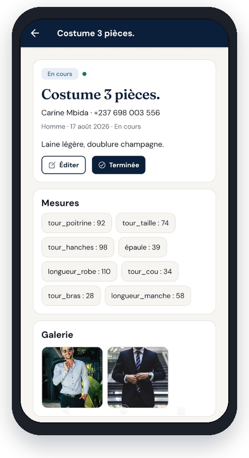 Commandes